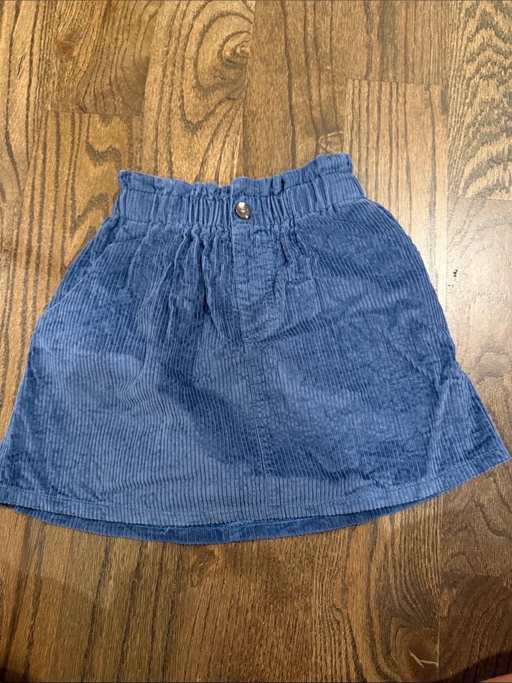 Bella Bliss blue corduroy skirt (missing inside tag) size 7